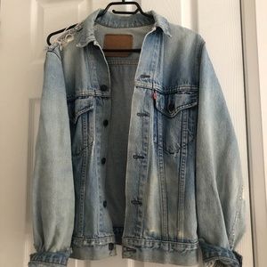 Levi's Destroyed Denim Jacket